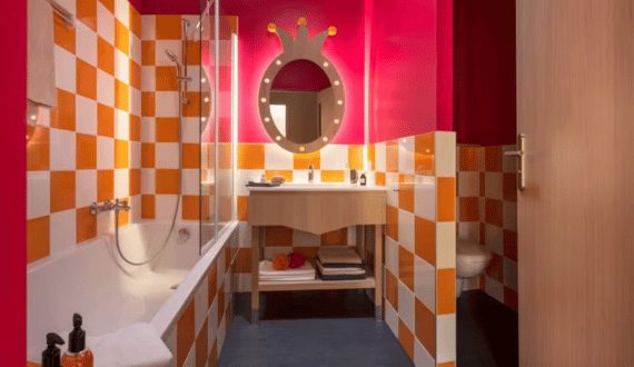 Les Trois Forêts badkamer