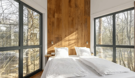 boomhut slaapkamer